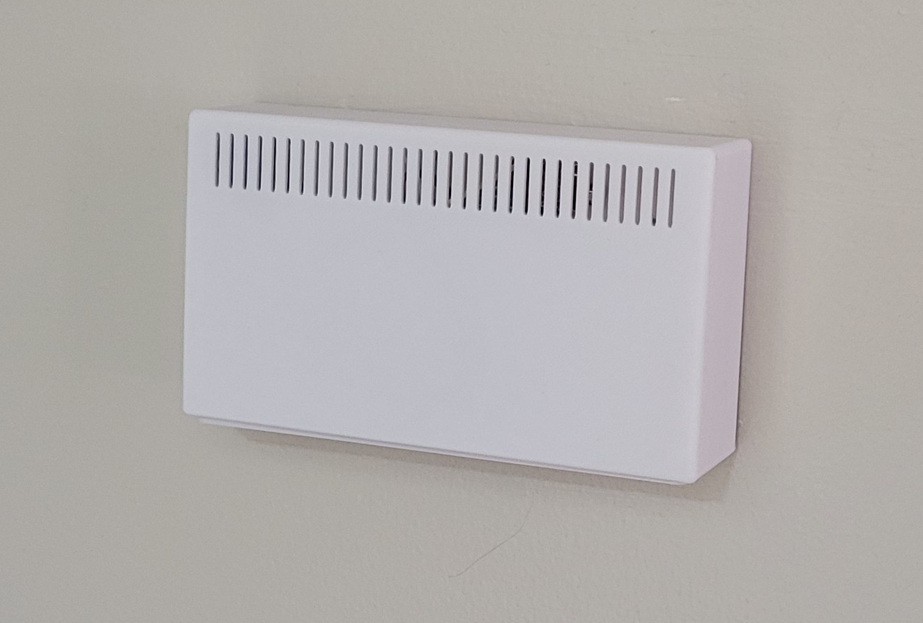 Custom 3D Printed Thermostat Face